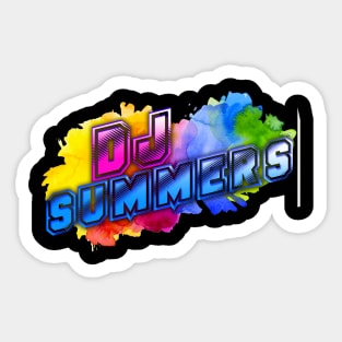 DJ Summers Sticker